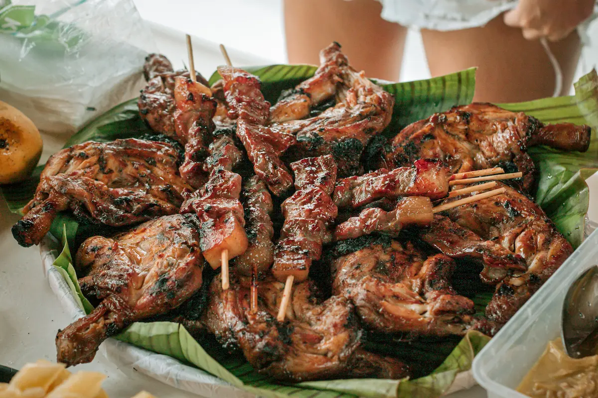 Plate of Hawaiian BBQ from a Private tour